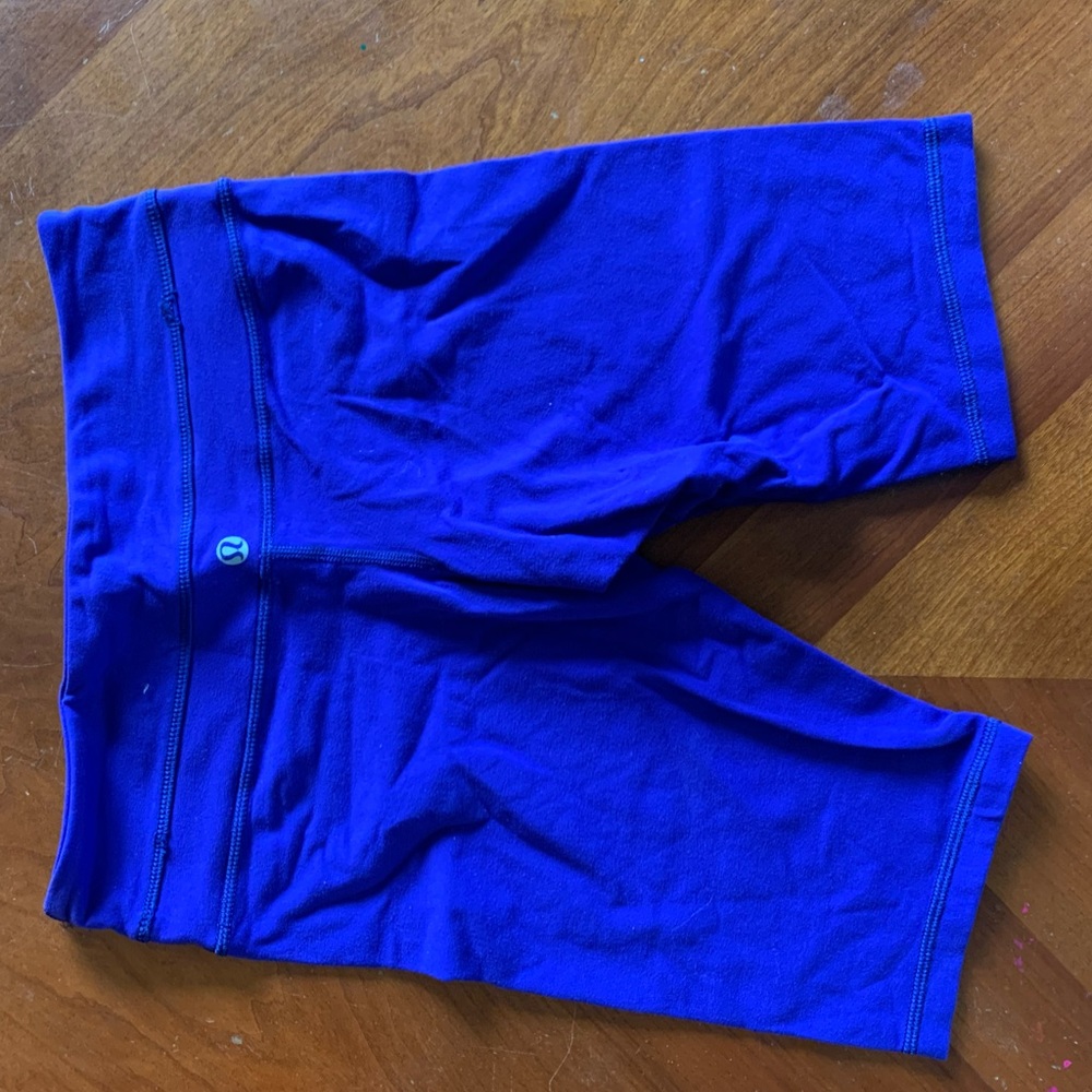 Lululemon spandex long shorts size 4